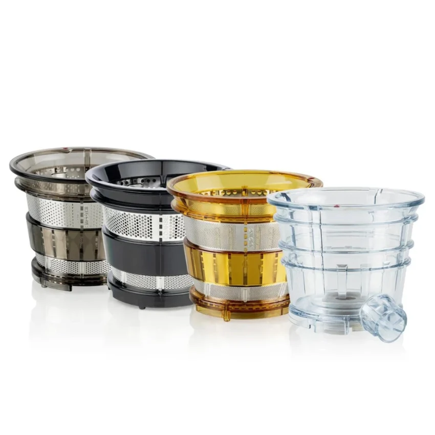 4 sita w zesatwie z wyciskarką Sana 868 4 sita w zesatwie z wyciskarką Sana 868