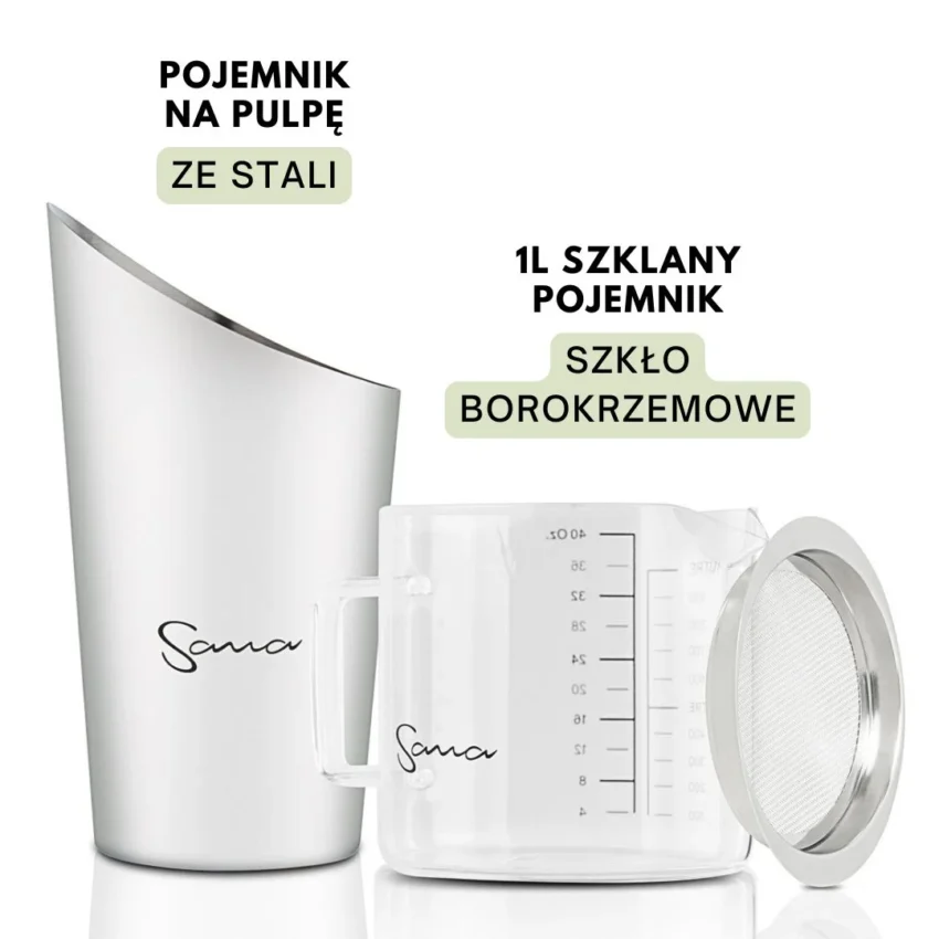 akcesoria premium do Sana 929 akcesoria premium do wyciskarki wolnoobrotowej Sana 929