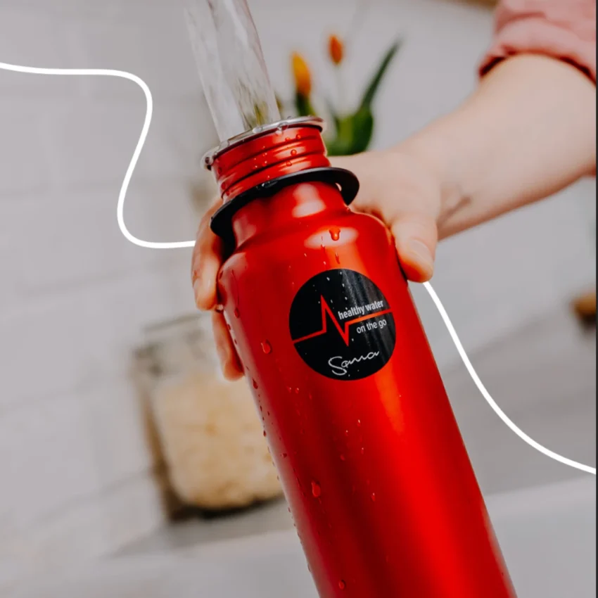 butelka z filtrem na wodę Sana butelka z filtrem na wodę Sana