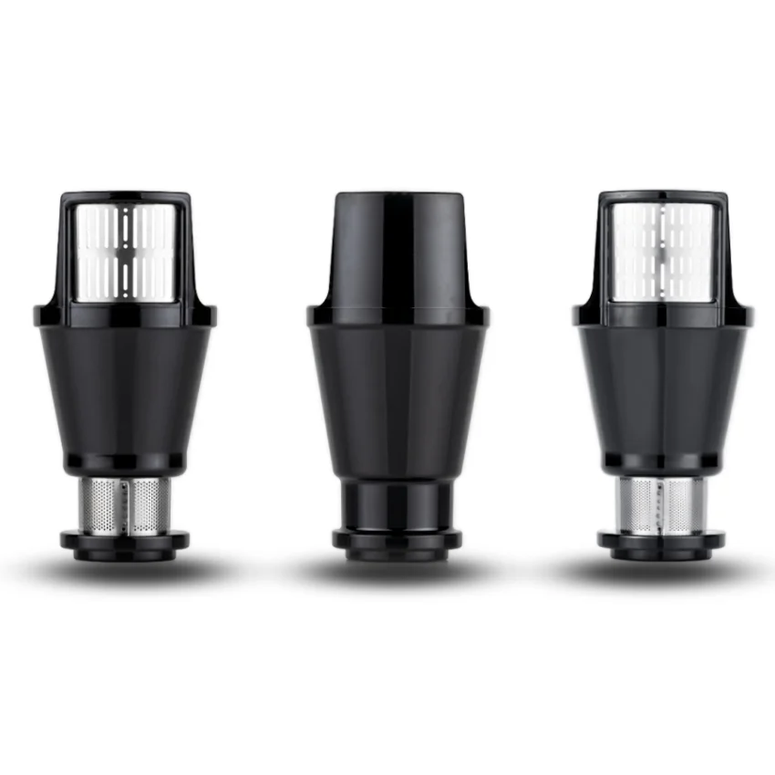 dodatkowe sita do Sana Supreme 727 Wyciskarka Sana Supreme 727 posiada w zestawie aż 3 sita: do klarownych soków, gęstych musów i koktajli oraz lodów