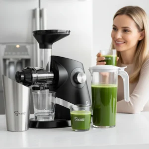 wyciskarka wolnoobrotowa Sana Supreme 727 w promocji - pojemnik próżniowy Sana Pitcher II gratis