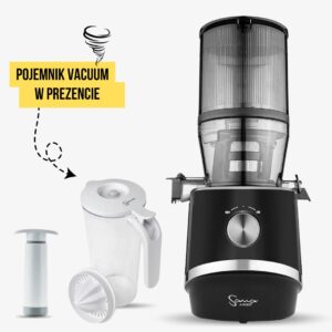 wyciskarka Sana 878 z pojemnikiem próżniowym na sok