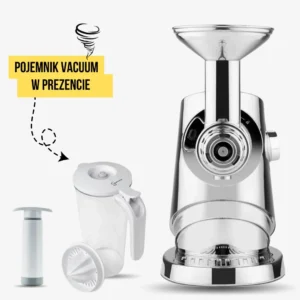 wyciskarka Sana Ultimate 929 z pojemnikiem próżniowym na sok